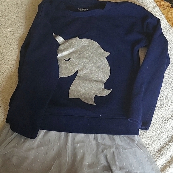 Girls Sweatshirt Dress - Picture 1 of 2